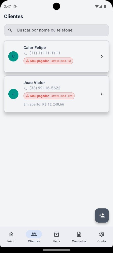 Cadastro de clientes no Cobre+