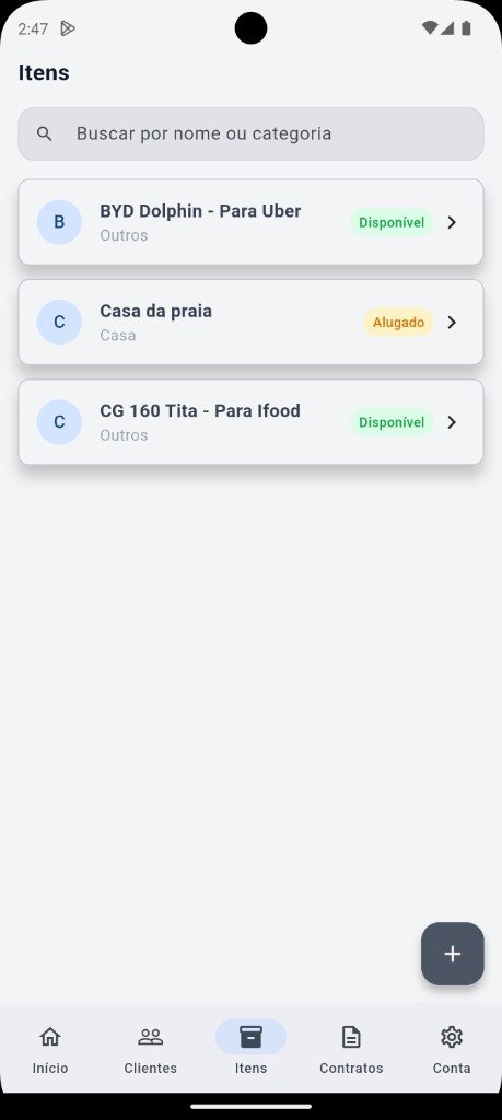 Catálogo de itens no Cobre+